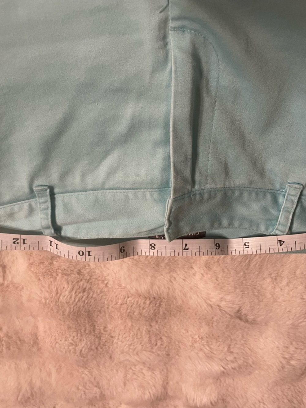 Charter Club Light Aqua Capri Pants - Picture 5 of 8